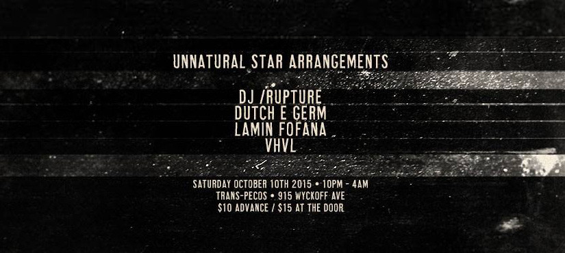 NYC SHOW: UNNATURAL STAR ARRANGEMENTS